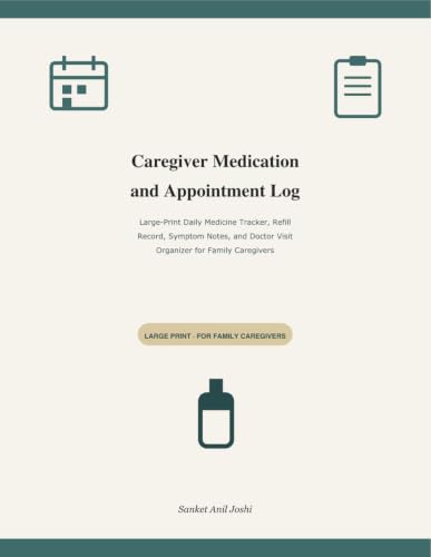Caregiver Medication and Appointment Log cover