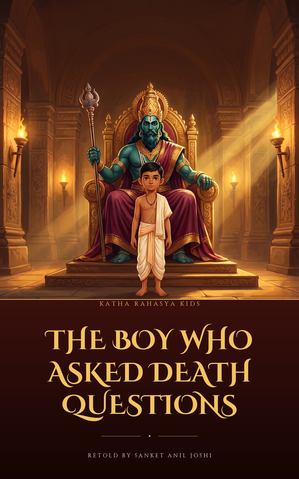 The Boy Who Asked Death Questions cover