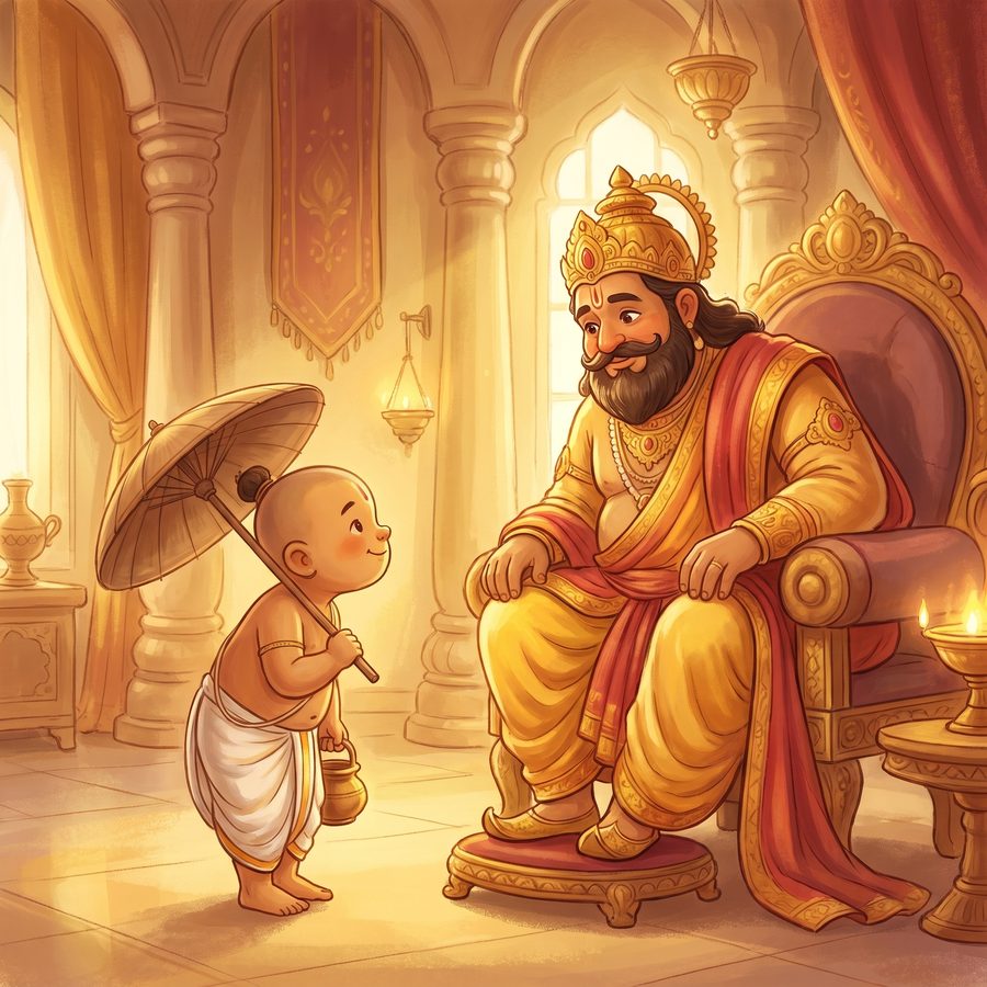 A page from The Dwarf Who Measured the Universe
