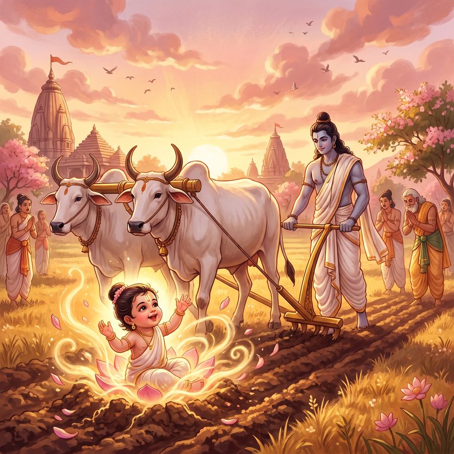 A page from The Prince Who Broke Shiva's Bow